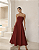 Vestido Midi Sophia Vermelho - Imagem 4