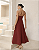 Vestido Midi Sophia Vermelho - Imagem 2