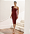 Vestido Midi Blessed Marsala - Imagem 6