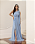 Vestido Longo Fenda Babi Azul Serenity - Imagem 7