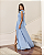 Vestido Longo Fenda Babi Azul Serenity - Imagem 6