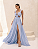 Vestido Longo Fernanda Azul Serenity - Imagem 1