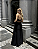 Vestido Longo Recorte Preto - Imagem 2