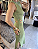 Vestido Modal Recorte Verde - Imagem 3
