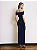 Vestido Poliana Jersey Azul Marinho - Imagem 3