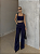 Conjunto Linho Lorena Azul Marinho - Imagem 1