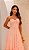 Vestido Longo Fefe Rosa Claro - Imagem 3
