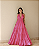 Vestido Longo Frente Unica Tania Pink - Imagem 1