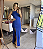 Vestido Longo Mor Azul - Imagem 2