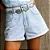 Shorts Jeans Barra Virada Claro - Imagem 3