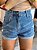 Shorts Jeans Barra Virada Azul - Imagem 13