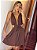 Vestido Curto Boho Chocolate - Imagem 3