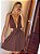 Vestido Curto Boho Chocolate - Imagem 8