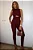 Blusa Gola Cloe Marsala - Imagem 4