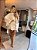 Vestido Capa Boho Areia - Imagem 3