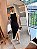 Vestido Midi Assimétrico Luiza Preto - Imagem 3
