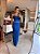 Vestido Longo Tomara Que Caia Casual Azul - Imagem 7