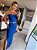 Vestido Longo Tomara Que Caia Casual Azul - Imagem 4