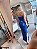 Vestido Longo Tomara Que Caia Casual Azul - Imagem 5