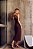 Vestido Midi Textu Marrom - Imagem 4