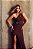 Vestido Midi Textu Marrom - Imagem 3