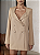 Max Blazer Risca de Giz Jenny Areia - Imagem 2