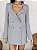 Max Blazer Risca de Giz Jenny Cinza - Imagem 7