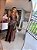 Vestido Longuete Cetim Helo Marrom - Imagem 9