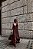 Vestido Longuete Cetim Helo Marrom - Imagem 3