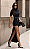 Vestido Midi Shorts Canelado Tuty Preto - Imagem 2