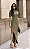 Vestido Midi Shorts Canelado Tuty Verde - Imagem 1