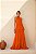 Vestido Longo Microtule Gio Coral - Imagem 1