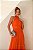 Vestido Longo Microtule Gio Coral - Imagem 3