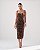 Vestido Midi Animal Print Luma - Imagem 1
