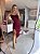 Vestido Midi Strong Tave Marsala - Imagem 4