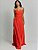 Vestido Longo Tomara que Caia Segovia Coral - Imagem 6