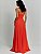 Vestido Longo Tomara que Caia Segovia Coral - Imagem 2