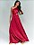 Vestido Longo Pamplona Vinho - Imagem 1