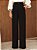 Calça Pantalona Risca De Giz Lele Preto - Imagem 7