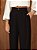 Calça Pantalona Risca De Giz Lele Preto - Imagem 6