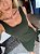 Conjunto Vestido Midi Tricot Deia Verde - Imagem 5