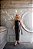 Vestido Midi Couro Croco Preto - Imagem 2