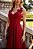 Vestido Midi Ravena Vermelho - Imagem 12