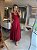 Vestido Midi Ravena Vermelho - Imagem 7
