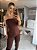 Conjunto Tomara que Caia Cloe Marrom - Imagem 7
