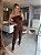 Conjunto Tomara que Caia Cloe Marrom - Imagem 9