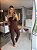 Conjunto Tomara que Caia Cloe Marrom - Imagem 1