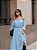 Vestido Longuete Ombro a Ombro Angela Azul - Imagem 6