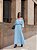 Vestido Longuete Ombro a Ombro Angela Azul - Imagem 4