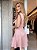 Vestido Curto Suede Era Rosa - Imagem 2